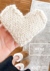 Strickanleitung Knitloop Herz