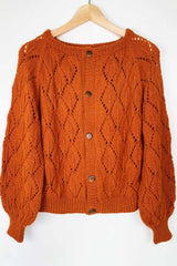 Leaf Cardigan by The Knit Stitch - wool package