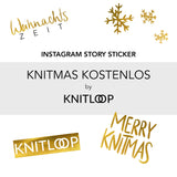 Insta-Story-Sticker 'Knitmas kostenlos‘