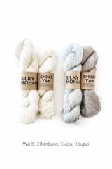 Leaf Cardigan by The Knit Stitch - wool package