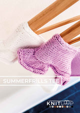 Strickanleitung Summerfrills Tee