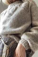 Chunky Dahlia Sweater von LeKnit - Wollpaket | 100% BABYALPACA |