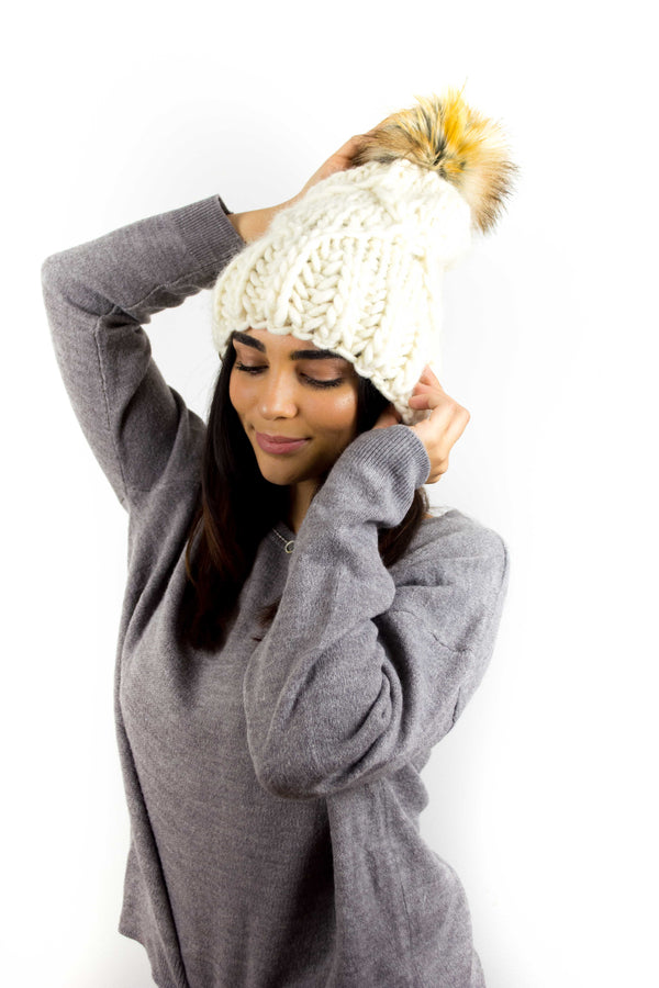 Lille Beanie (Strickset)
