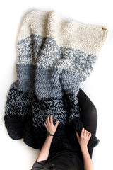 Decke stricken | Strickdecke St. Petersburg Knitloop