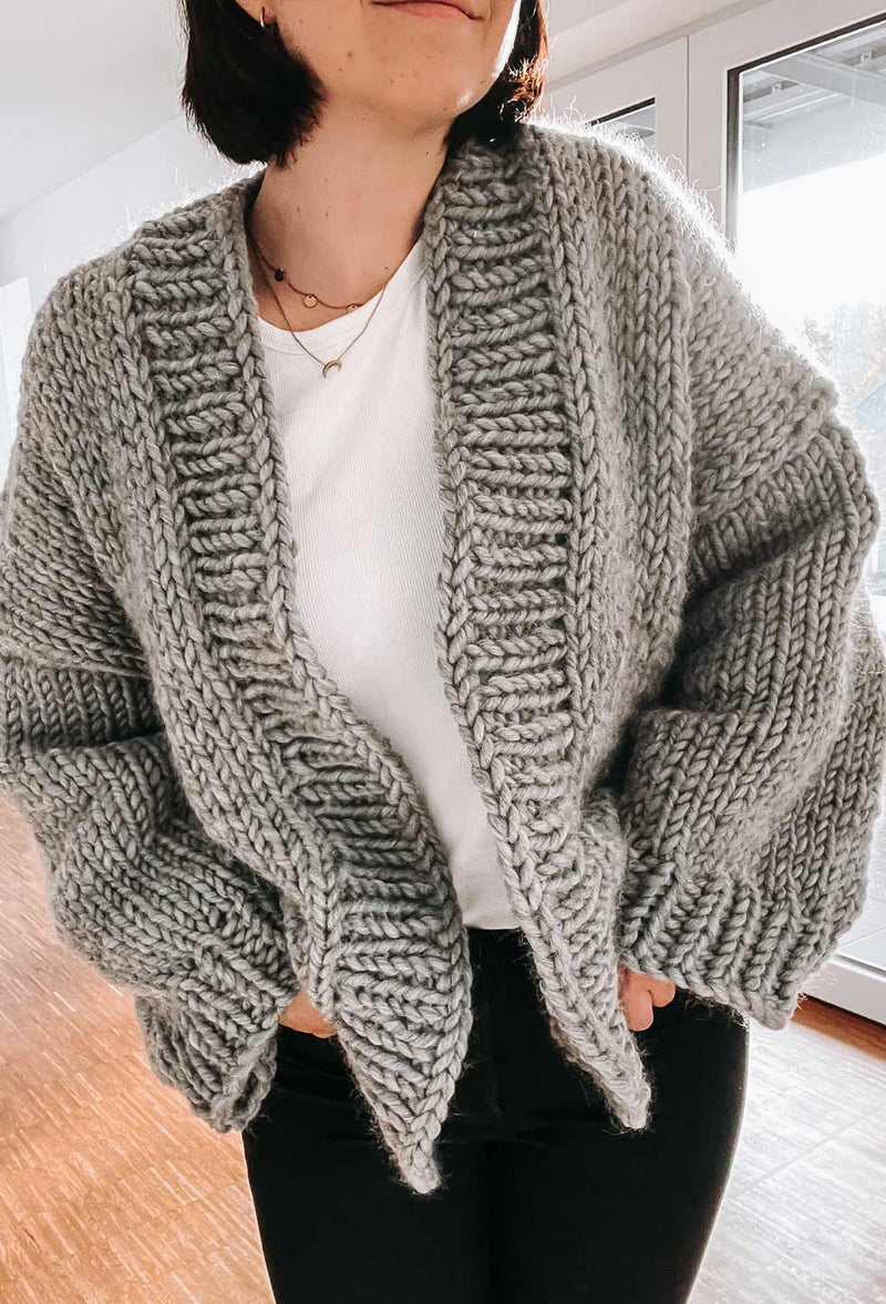 Cardigan Bilbao (Strickset)