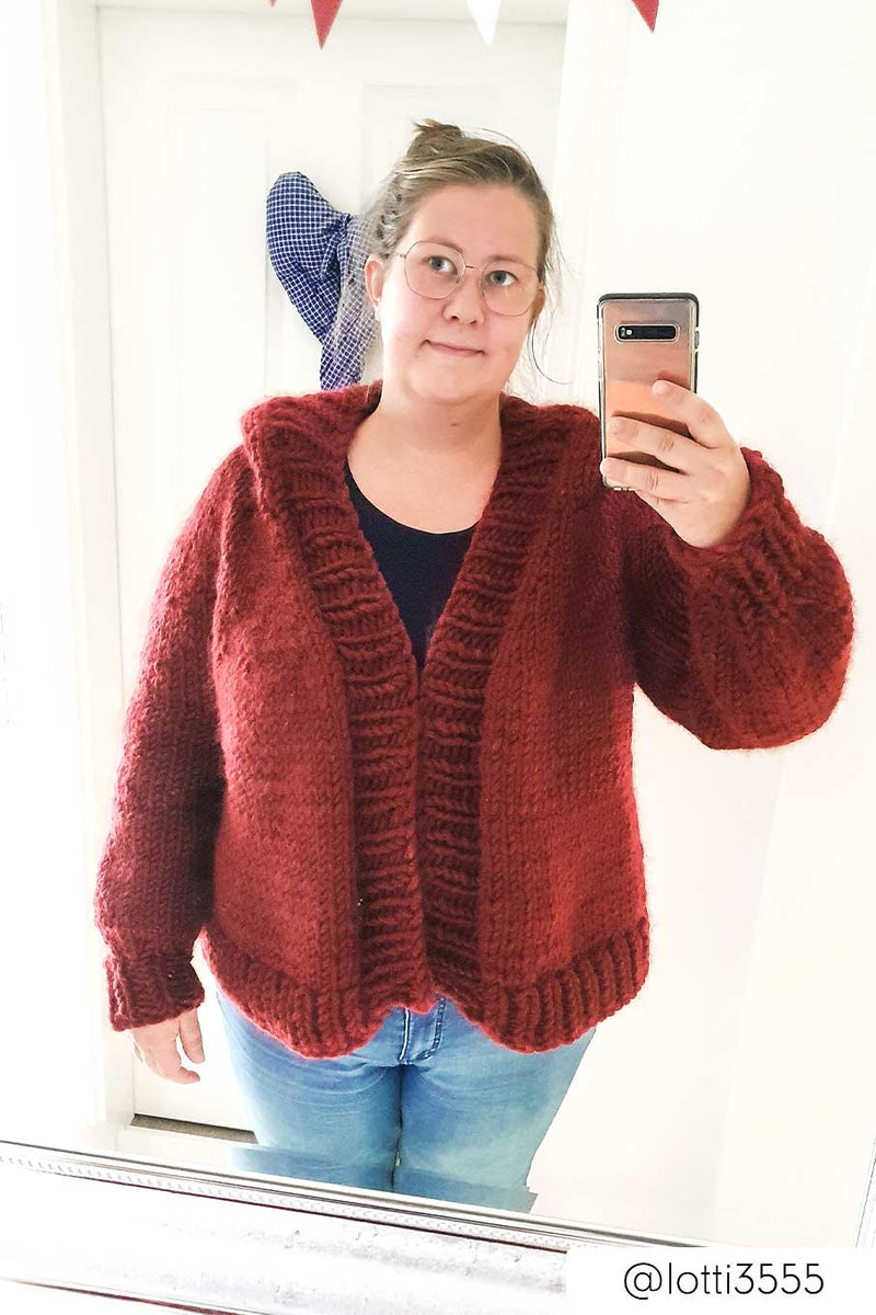 Kemi Coat - lange Version (Strickset)