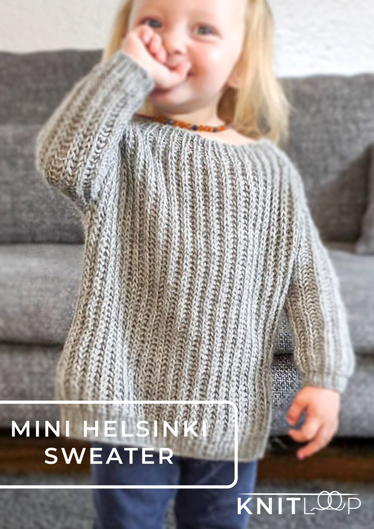Strickanleitung Mini Helsinki Sweater