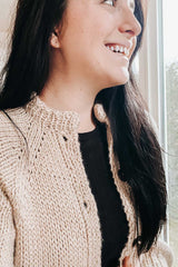 Perm Cardigan (Strickset)