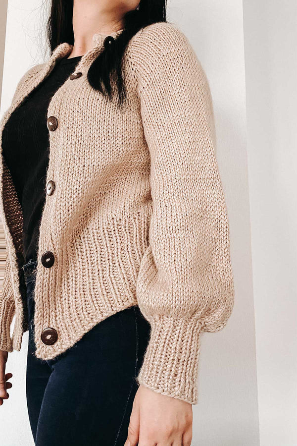 Perm Cardigan (Strickset)