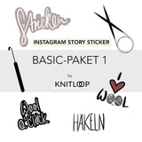 Insta-Story-Sticker 'Basic-Paket 1‘