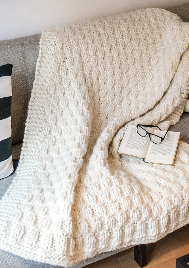 Strickanleitung Decke Kopenhagen