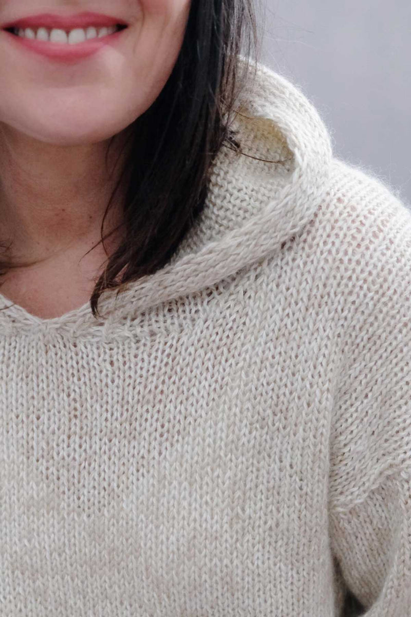 Tjeelva Hoodie by Rosa P.  - Wollpaket (vierfarbig)