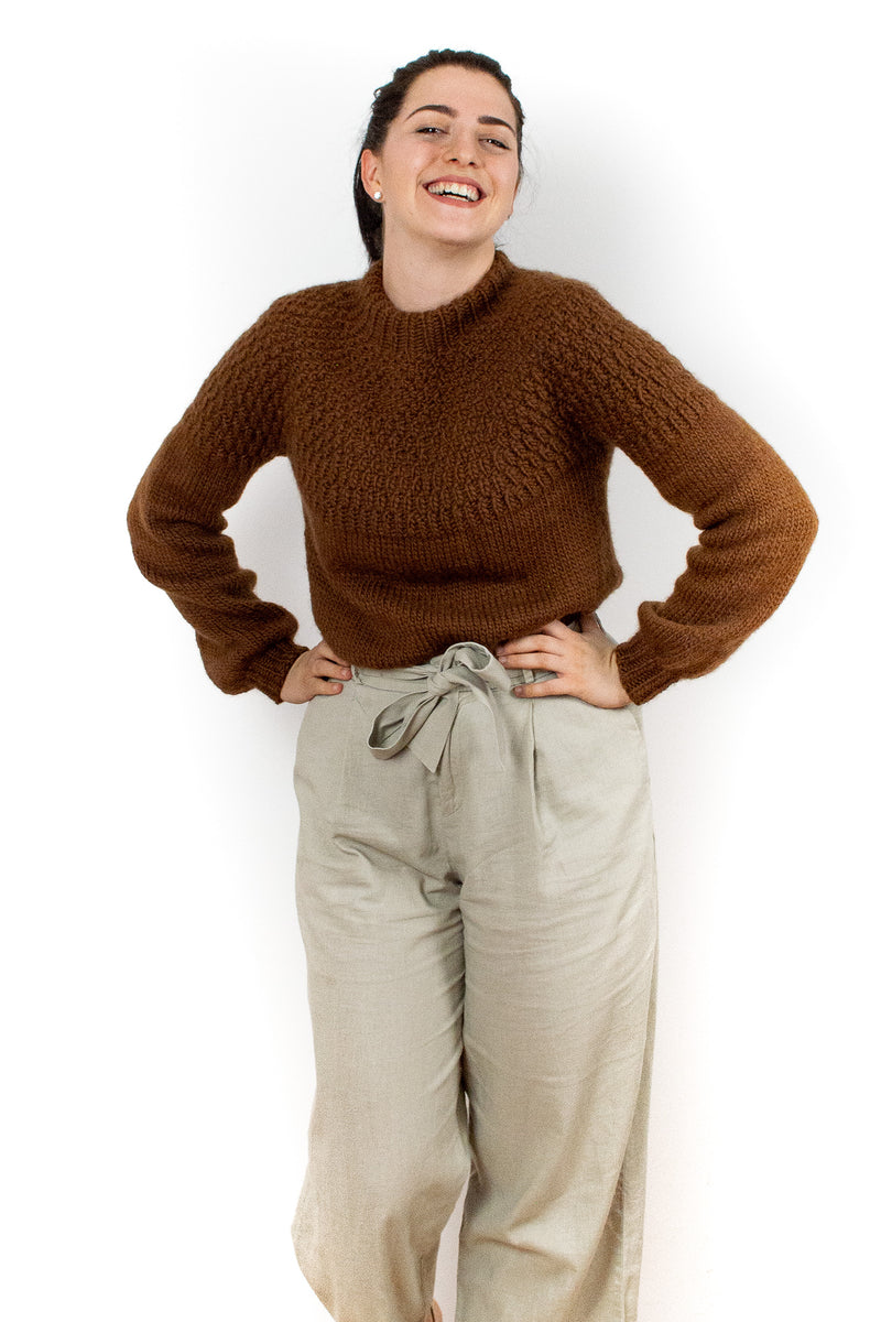 Edmonton Sweater Strickset | Strickset zum Pullover stricken