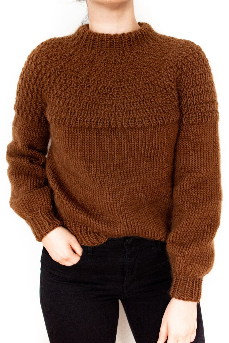 Edmonton Sweater Strickset | Strickset zum Pullover stricken