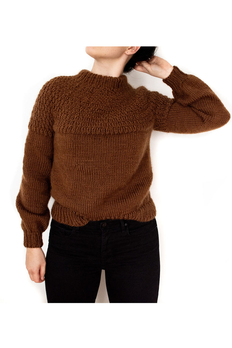 Edmonton Sweater Strickset | Strickset zum Pullover stricken
