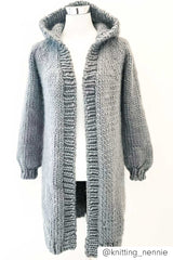 Kemi Coat - lange Version (Strickset)