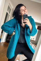 Kemi Coat - lange Version (Strickset)