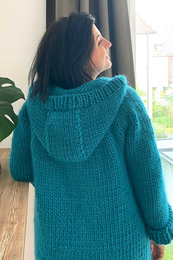 Kemi Coat - lange Version (Strickset)