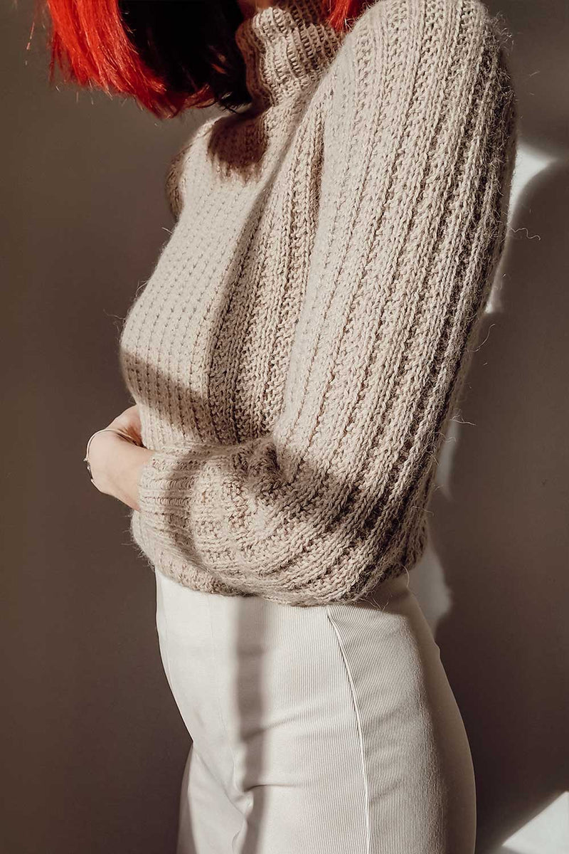 DayByDay Sweater von UnikathiOesterreich - Wollpaket | BABY LAMB ALPACA |
